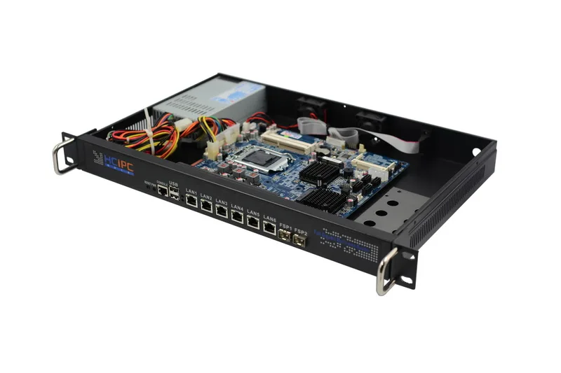 HCiPC B206-2 HCL-SB85-6L2FSPB, Barebone, LGA1150 B85 82574L 6LAN 1U система брандмауэра, 6LAN материнская плата, 1U 6LAN сетевой маршрутизатор