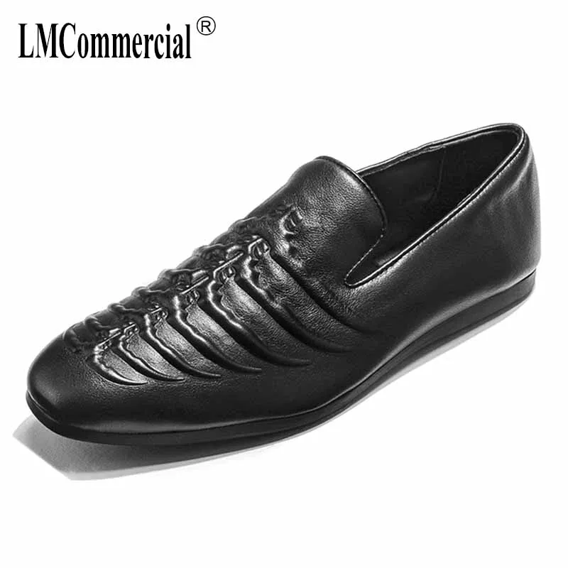 

spring autumn winter British retro men's shoes all-match cowhide breathable sneaker fashion men casual leather shoes Leisure