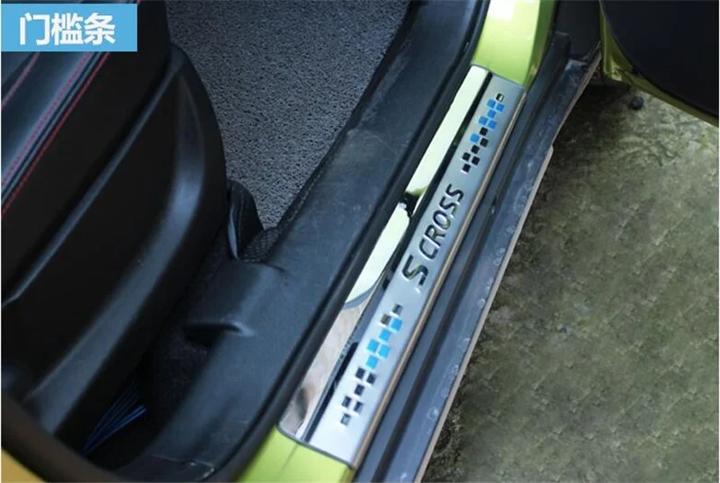 For-Suzuki-Sx4-S-Cross-2014-2016-Stainless-Steel-door-Sill-Protector-Pedal-Welcome-Plate-External (2)