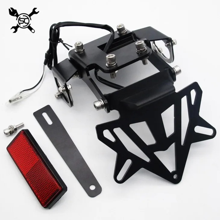 

Motorcycle Tail Tidy Fender Eliminator Registration License Plate Holder LED Light Fits For KAWASAKI Z900 2017