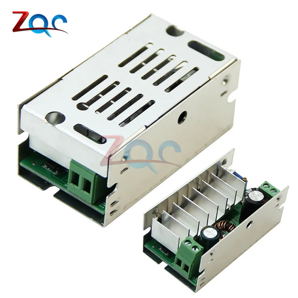 200W DC-DC Step Up Boost Converter 6-35V to 6-55V 10A Adjustable Voltage Charger Power Module With Aluminum Shell