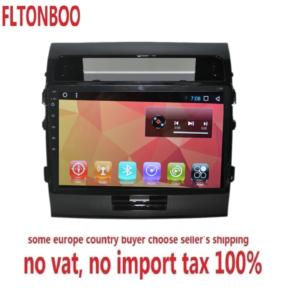 

9 inch 1024 x 600 quad core Android 7.1 for toyota land cruiser ,car deckless gps navigation,Bluetooth,Wifi,free test map