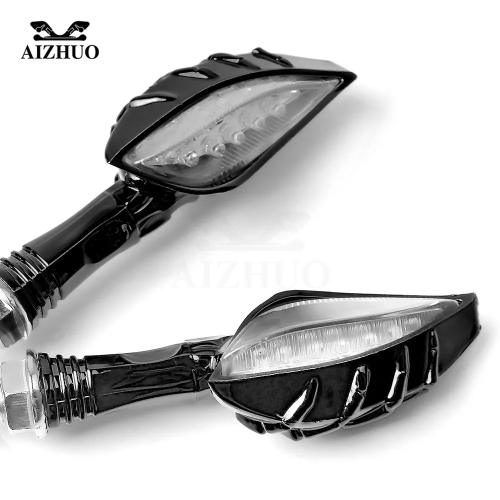 Мотоцикл поворотники свет 12 В светодио дный задние фонари для Yamaha mt10 DT 125 R6 2005 2007 XT