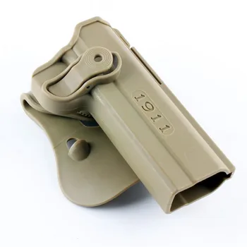 

1911 Holster Hunting IMI Right Hand Belt Loop Paddle Platform Tactical Gun Pistol Holsters Hunting Equipment Accessories