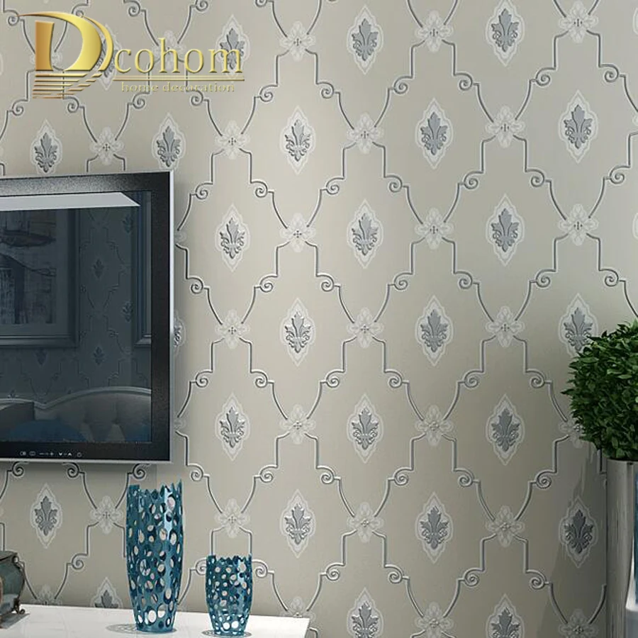 Online kopen wholesale rood goud behang uit china rood goud behang ...