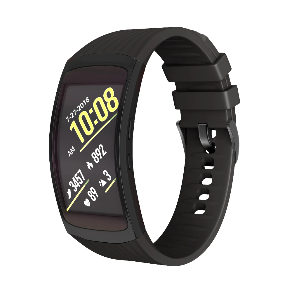 L/S сменный ремешок для samsung gear Fit 2 ремешок мягкий силиконовый браслет для samsung gear Fit 2 Pro/Fit 2 SM-R360 полосы