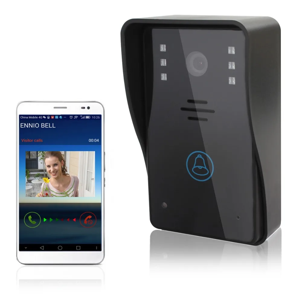 

Waterproof WiFi Wireless Video Door Phone Intercom System IR Night Vision Home Improvement Visual Colorful Door Ring