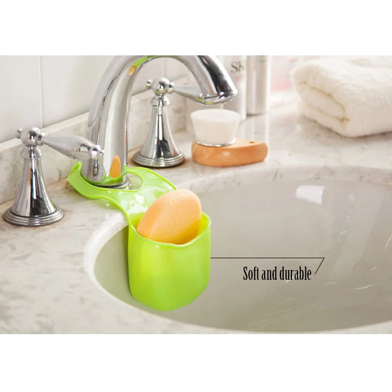 حار الإبداعي المطبخ بالوعة الحمام شنقا مصفاة حامل حقيبة منظم تخزين الإسفنج أداة #71178