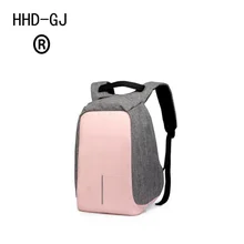 HHD-DJ, многофункциональный рюкзак с защитой от кражи, модный usb-зарядка, 15 дюймов, рюкзаки для ноутбука, Мужская Подростковая дорожная сумка, водонепроницаемая