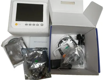

M8 ICU Patient Monitor Vital Signs Monitor ECG NIBP SPO2 PR 4 Parameters SD Card Touch Screen Handheld