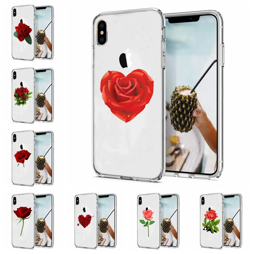Для iPhone X XS XR Чехлы цветной винтажный цветочный узор Роскошный чехол для телефона