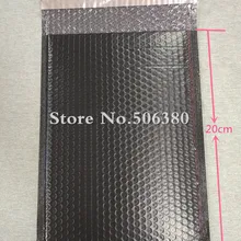 [50 шт.] Большая распродажа! 150*200 мм полезное пространство поли пузырчатые Почтовые Конверты Мягкий почтовый мешок Самоуплотняющаяся черный