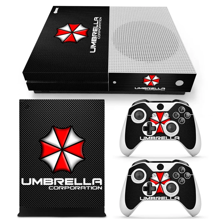 

For Xbox one s console sticker and 2 controllers sticker for XBOX ONE S vinyl sticker ---0872
