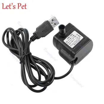 

DC 3.5V - 9V 3W USB Submersible Water Pump Aquarium Fish Tank Fountain Pond Pump mini electric submersible waterpump