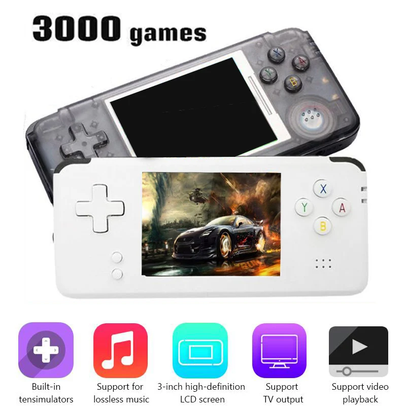 Coolbaby RS 97 ретро портативные игровые консоли Портативный мини видео игры игроки MP4