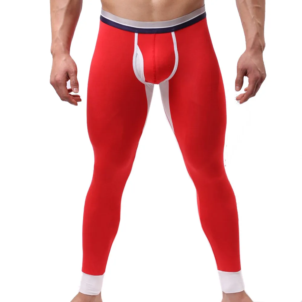 4 Colours Men Autumn Winter Thermal Underpants Male Warm Thermo Long Johns Boy Leggings Underwear Pants Trousers Pajamas Dec3