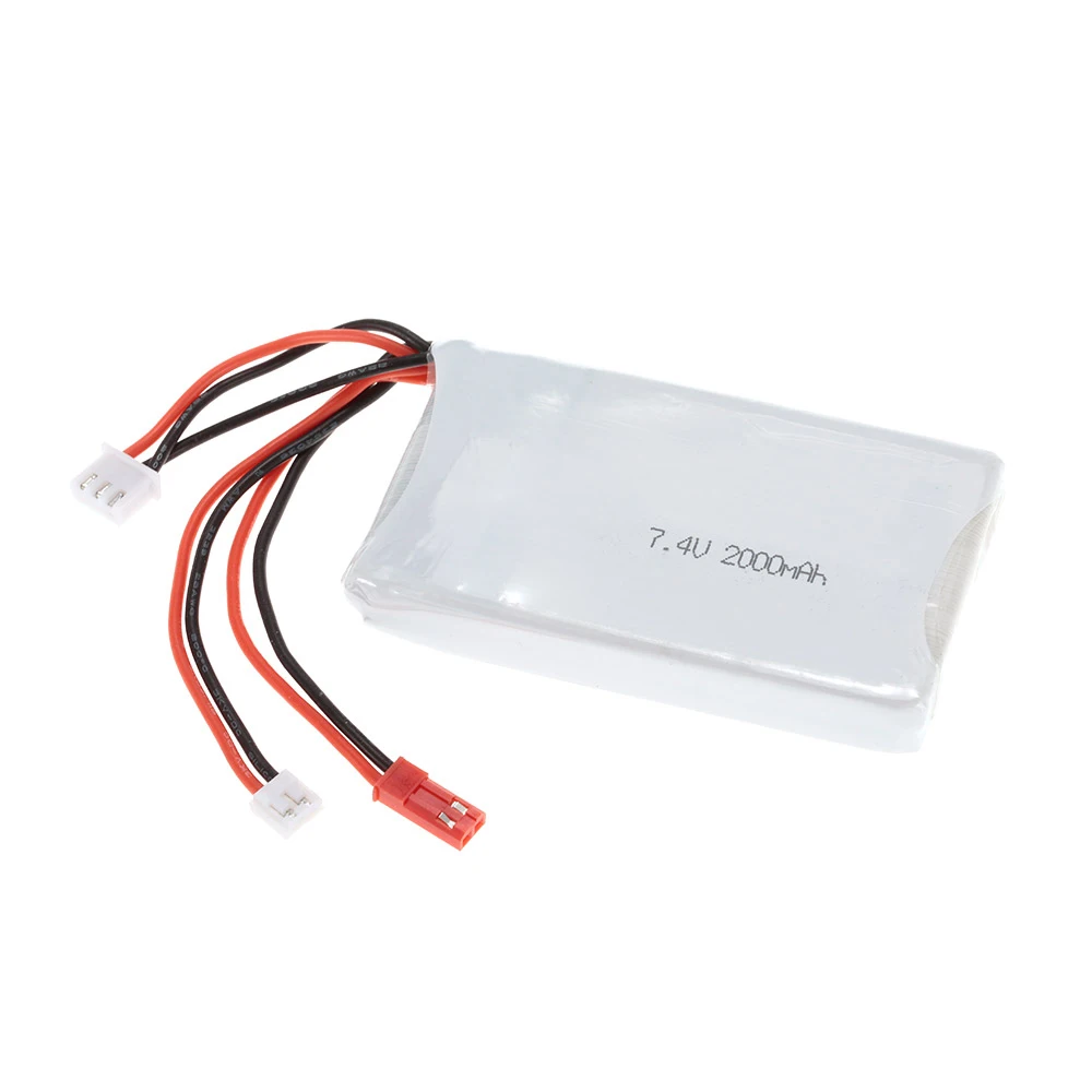 2 S 7 4 V 2000 mAh 8C Lipo батарея для FrSky taranis Q X7 4G ACCST 16CH пульт дистанционного управления RC