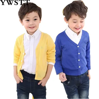 

Kids Spring Wear Cotton Sweater 2019 New Children Baby Kids Girl Boy Knitted Sweater Cardigan Tops Outfit Colorful Sweater