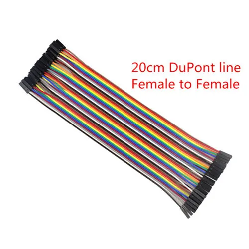 20 см папа-Папа, мама-Папа, и мама-мама соединительный провод Dupont кабель для макетной платы - Цвет: 20cm F-F