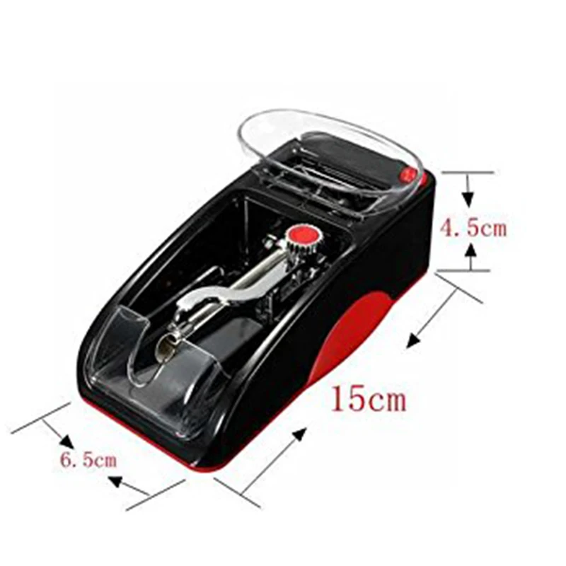 Cena 1pc elektryczna łatwa automatyczna maszyna do zwijania papierosów nabijarka do tytoniu Maker Roller Drop Shipping