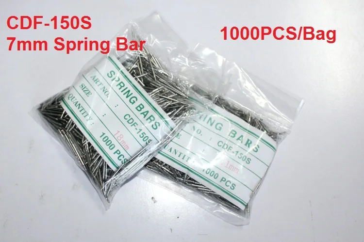 

Wholesale 1000PCS / bag 7MM CDF-150S Watch Spring Bar for Watch Repair and Watch Band Replacement