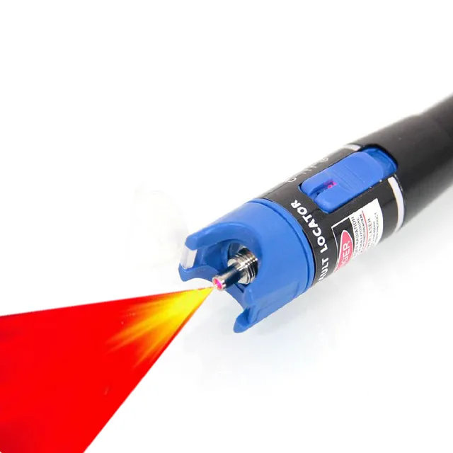 Factory direct VFL optical Visual Fault Locator Fiber Optic Cable Red