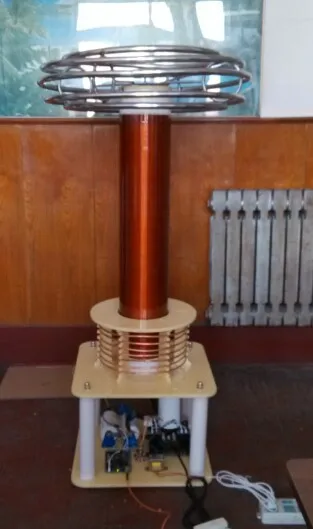 big music tesla coil (generator) diy Tesla DRSSTC double resonance solid state |