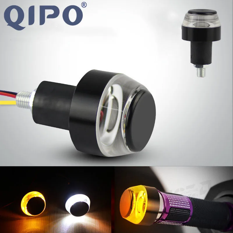 QIPO 1 шт. Универсальный светильник для Руля Мотоцикла указатель поворота