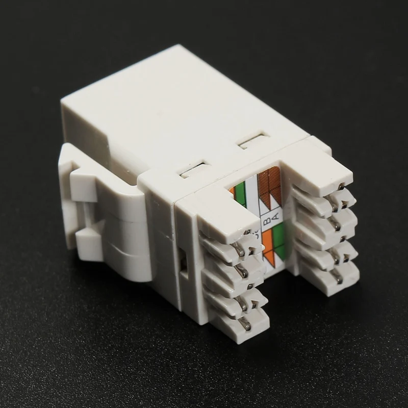 

Network Cable Plugs RJ45 CAT6 Module Punch Down Ethernet Jack CAT5 CAT5e CAT6 Network Tool DIY Part Electrical Plug Adaptor
