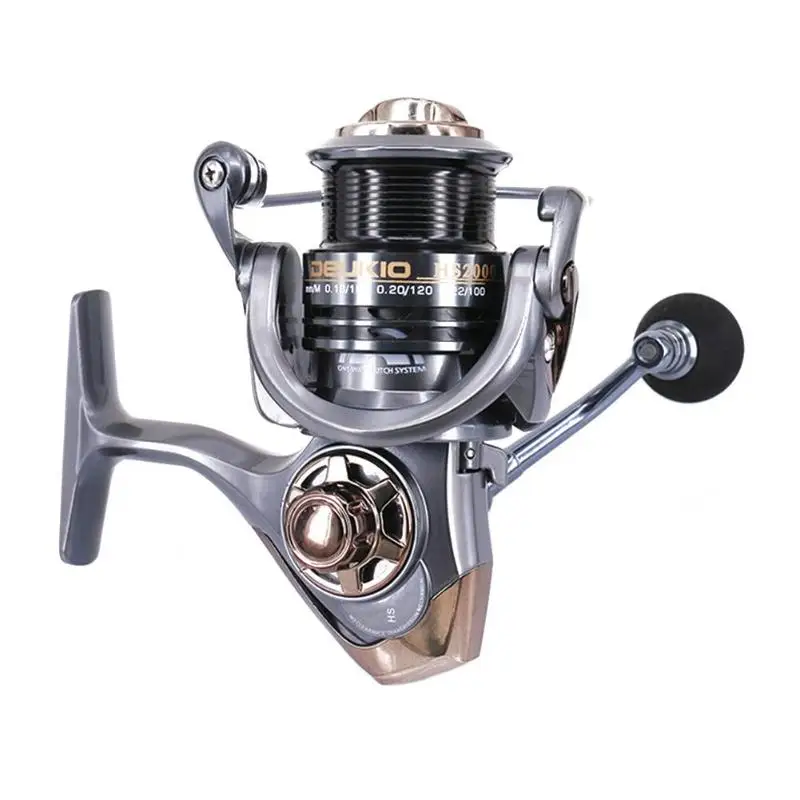 Fishing Reel Carp Spinning Reel Carbon Front and Rear Drags 5+1BB 7.11