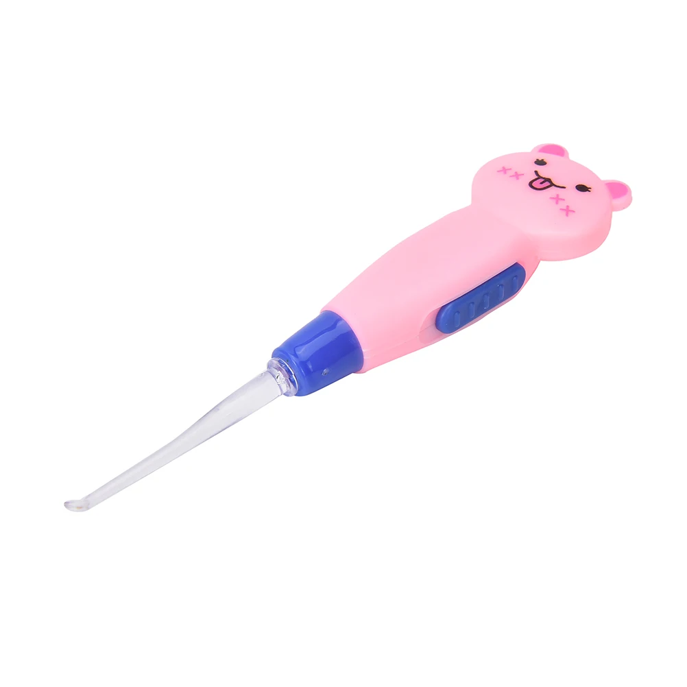 New Earwax With Light Spoon LED Cartoon Baby Care Ears Spoon Digging Luminous Dig Ear Syringe Ear-picker Child Cleaning Tool images - 6
