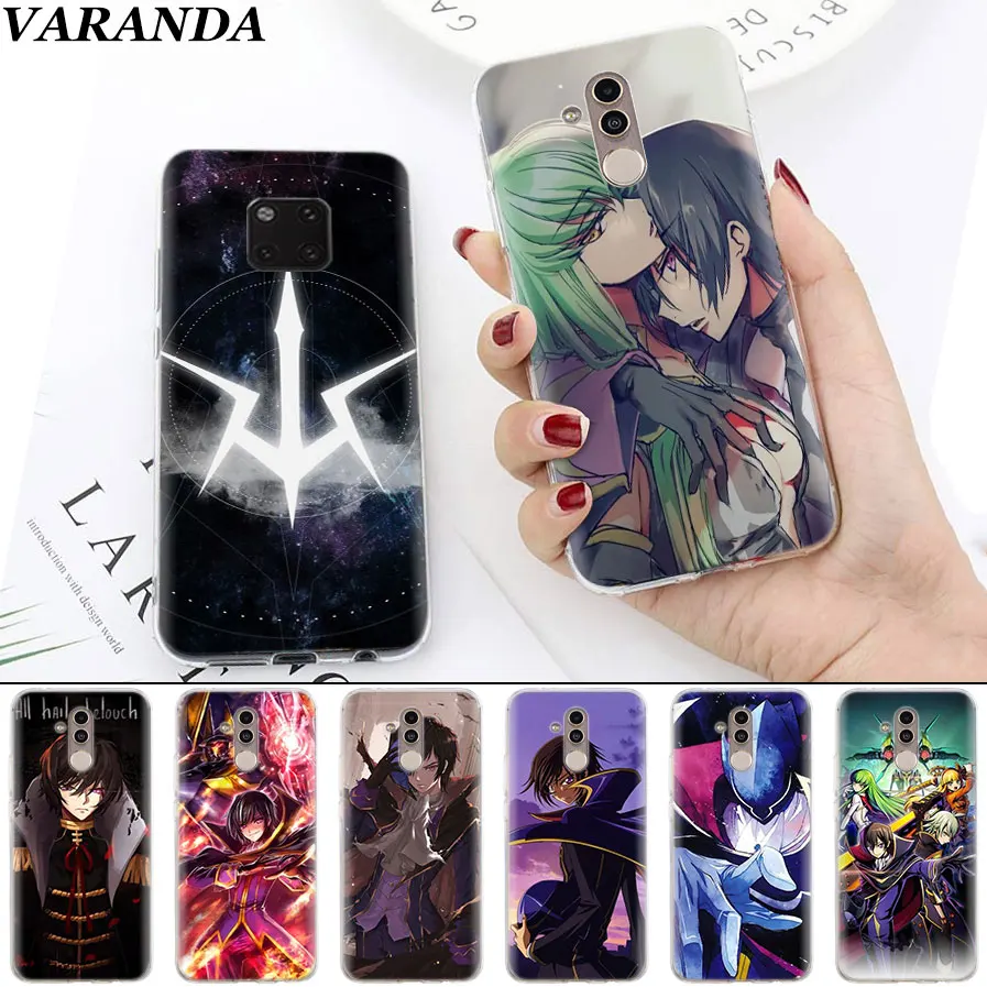 

Code Geass Anime Soft Cases for Huawei Mate 10 20 Pro Mate 20 Lite P20 P30 Lite P Smart Plus Case Coque