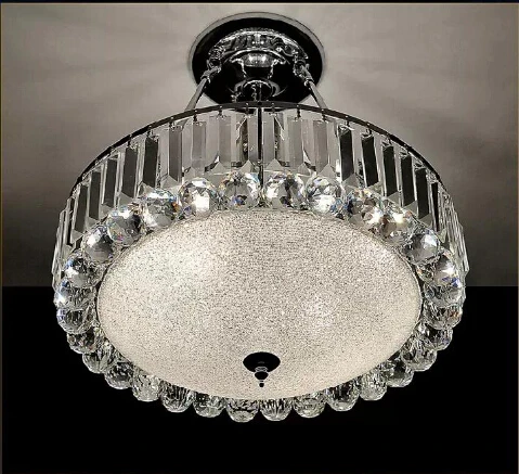 Us 379 0 Goedkope Moderne Kristal Licht Plafondlamp Led Voor Home Decor Gratis Verzending In Plafondverlichting Van Licht Verlichting Op