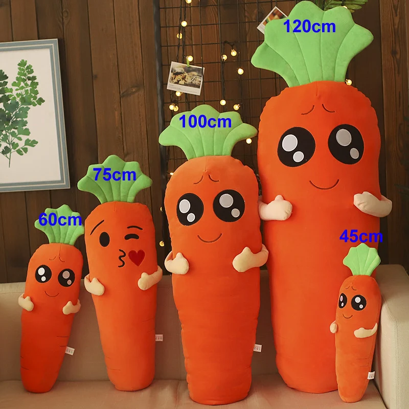 stuffed carrot toy