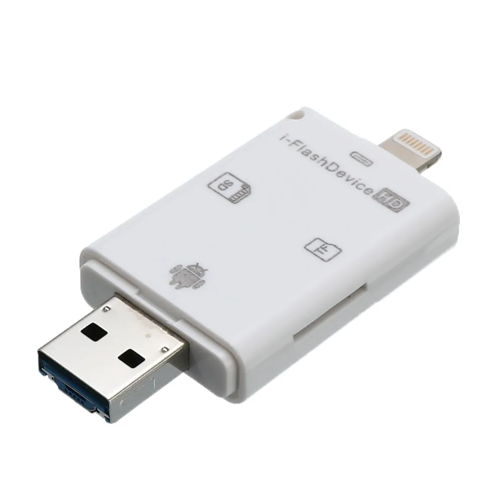 USB i-Flash Drive Micro SD/TF Memory Card Reader Adapter For iPhone / iPad Android | Компьютеры и офис