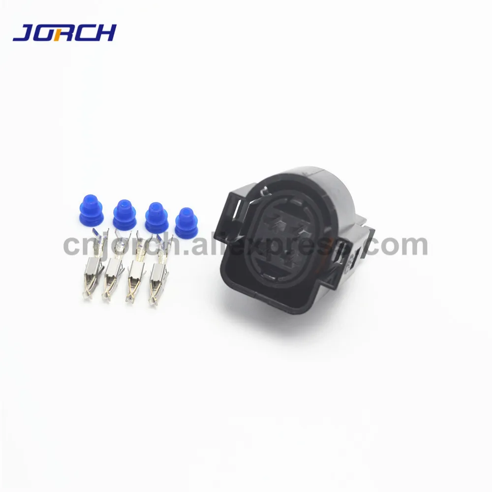 5 комплектов 4pin VW авто водонепроницаемый корпус вилка 1H0973734 жгут проводов