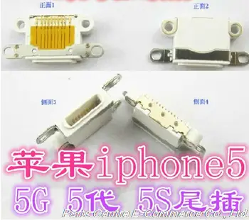 

20 pcs Free Shipping New Original Charging Port Dock Connector Cable for iphone 5 Replacement,white color