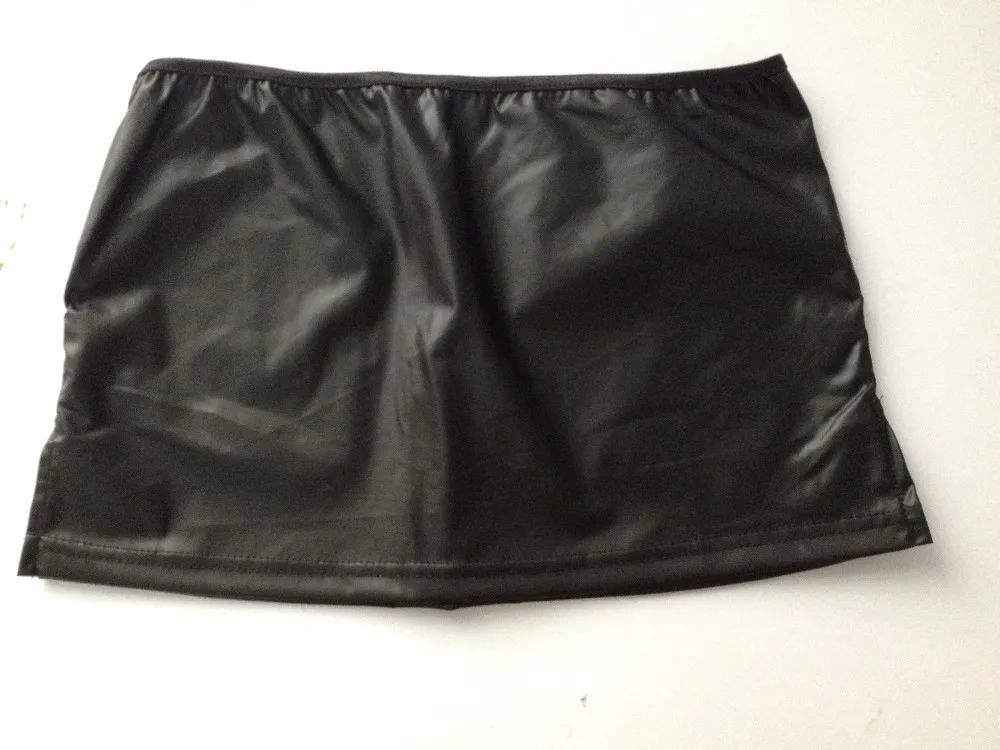 PU Leather Sexy Black Super Mini Skirt - Best Crossdress & Tgirl Store