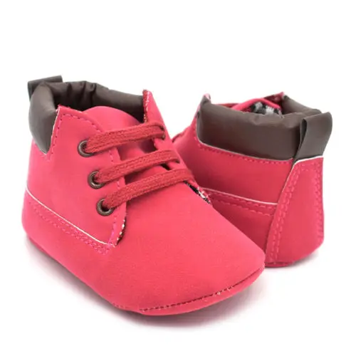 Одежда для новорожденных Для малыша; на каждый день обувь для новорожденных девочек детские кроватки обувь ботинки для новорожденных мягкая подошва ботинки martin широкий ассортимент обуви: мокасины - Цвет: Красный