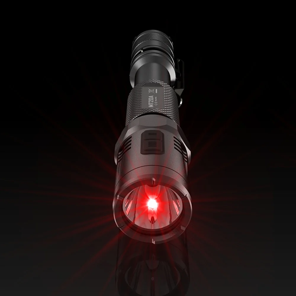 

2019 Wholesale NITECORE MT20A Multitask Tactical Flashlight R5 White Red LED Light Illumination AA Camping Hand Lighting Lantern