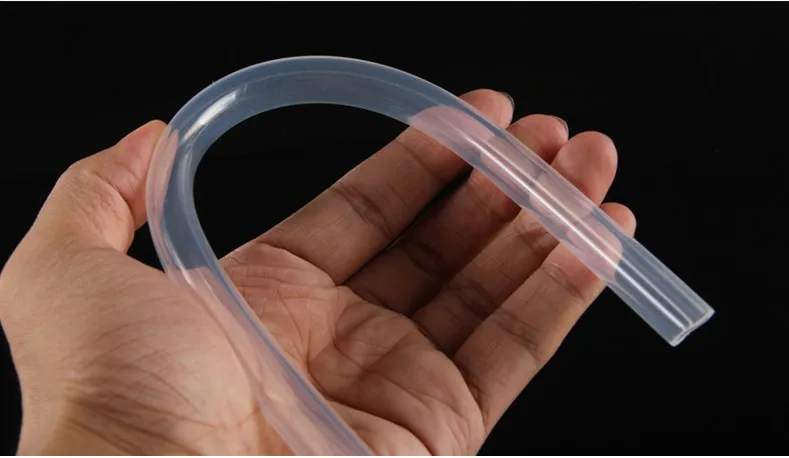 

Silicone rubber tube inner x outer dia 1*2 1*3 1*4 1.5*2.5 1.5*3 1.6*3.2mm transparent clear pipe Hose plumbing