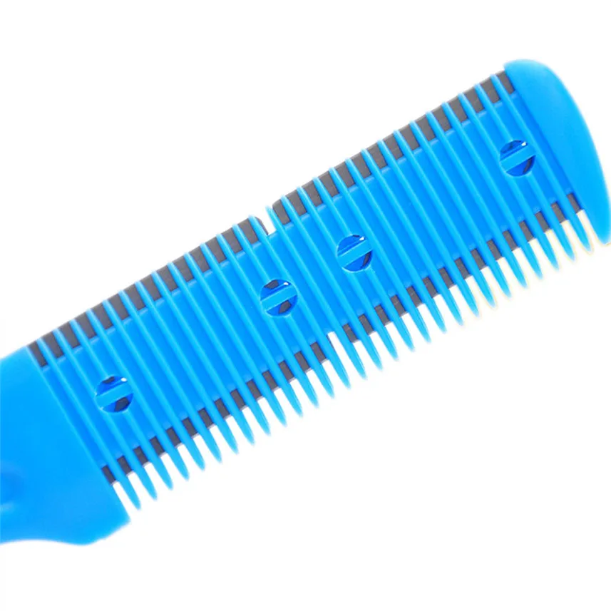 1pc Barber Scissor Hair Cut Style Razor Magic Blade Comb Haircut Tool