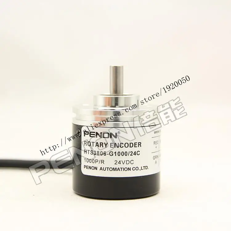 

stock HTS3806-G1000 / 24C solid shaft rotary encoder pulse Warranty December 6mm1000