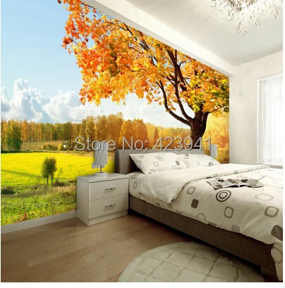 

1869 Can be customized 3D visual space home decoration mural art wallpaper Restoring ancient personality wall sticker home decor