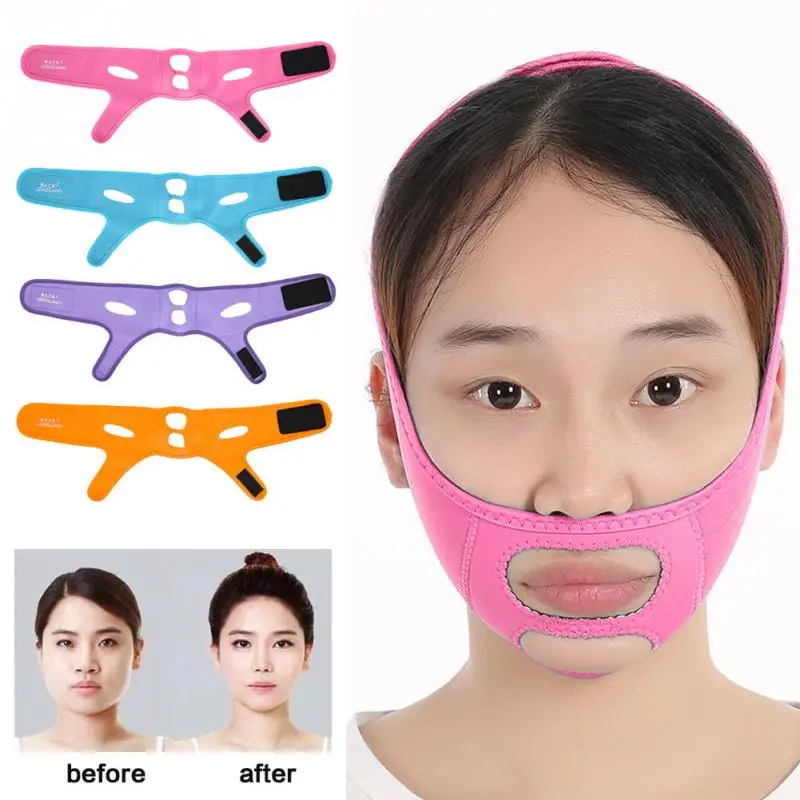 Facial Thin Face Mask Slimming Bandage Skin Care Belt Shape And Lift Reduce Double Chin Remove Weight Loss Belt Face Mask