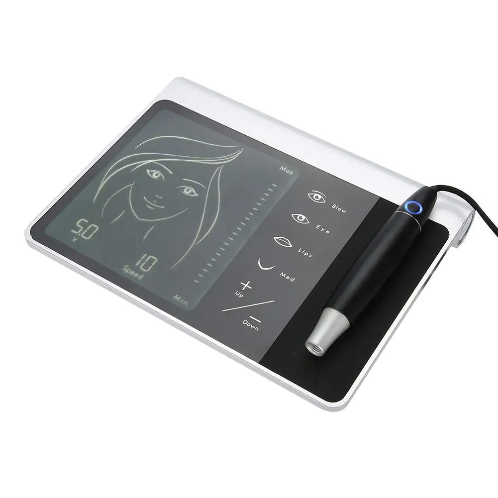 Permanente a Linha dos Lábios Linha dos Olhos com Painel Atuagem Sobrancelhas Maquiagem Touch Screen 9 atuagem sobrancelhas maquiagem permanente, a linha dos