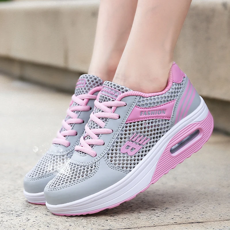 Женская обувь для тенниса; Tenis Mujer; Новинка года; сезон весна; Tenis Plataforma; женские устойчивые спортивные кроссовки для фитнеса; женские кроссовки