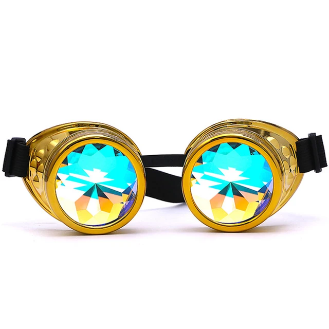 Steampunk Goggles Retro Welding SteamPunk Gothic Vitoriano Cosplay Goggles Flying Eyewear Vintage Halloween 4