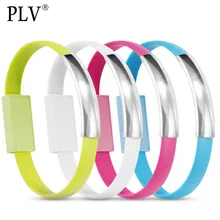New Arrival Bracelet Mobile Phone Cables Micro USB Data Cable Charging For Samsung Galaxy Note For IPhone 5 5S 6 Plus For Xiaomi