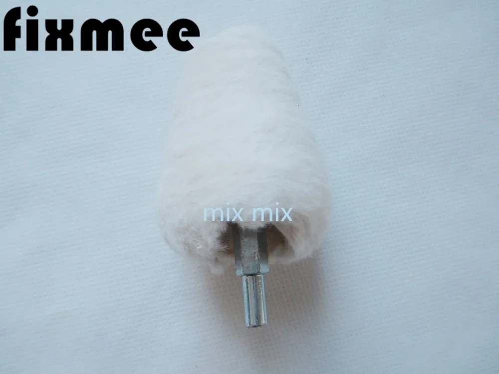 Fixmee 6*55 мм конический фланель Полировка матерчатый полировальный кружок для Электроинструмент дрель